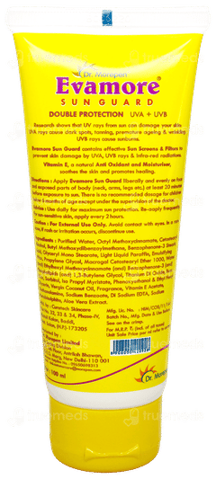 Evamore Sun Guard Spf 50 Sun Screen Lotion 100Ml